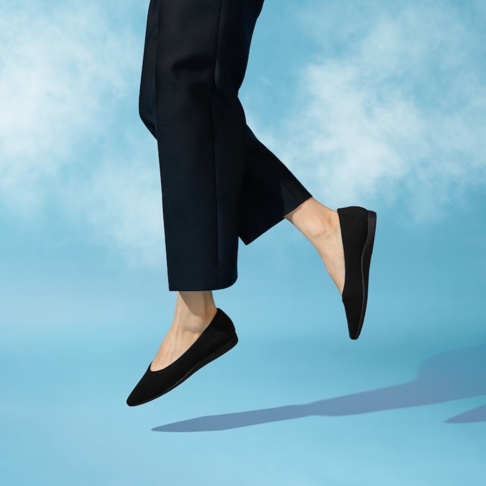 VIVAIA Aria Cloudwalker Black‎ Flats | EU 39 / US 8
